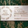 Voucher zaproszenie na sesje zdjęciową projekt dowolny