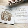 Voucher zaproszenie na sesje zdjęciową projekt dowolny